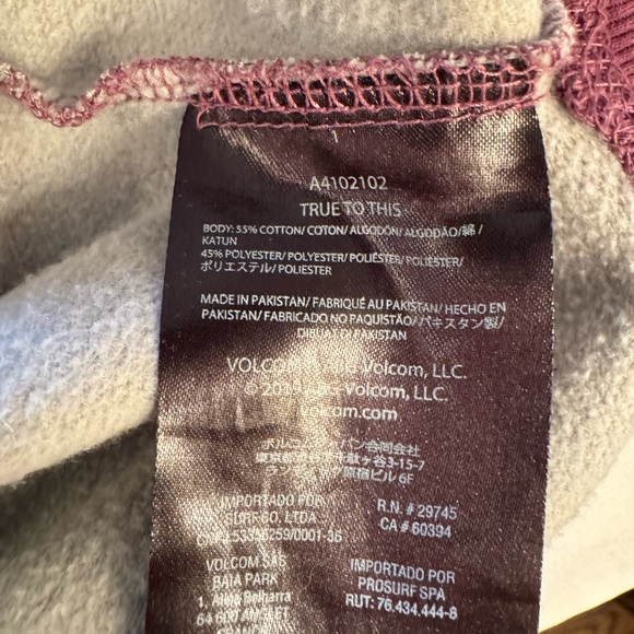 VOLCOM HODDIE Size S - Picture 9 of 9